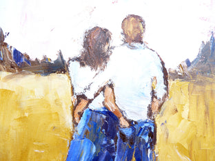 Original art for sale at UGallery.com | Back Pocket by Judy Mackey | $575 | oil painting | 24' h x 12' w | photo 2