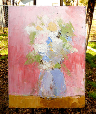 First Blush by Judy Mackey |   Closeup View of Artwork 