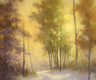 Original art for sale at UGallery.com | The Golden Hour by Gail Greene | $350 | oil painting | 12' h x 12' w | thumbnail 4