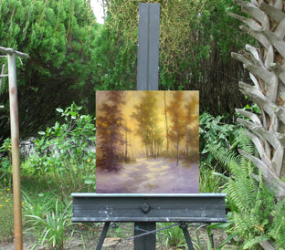 The Golden Hour by Gail Greene |  Context View of Artwork 