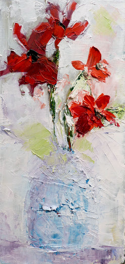 Red Flowers by Judy Mackey |  Artwork Main Image 