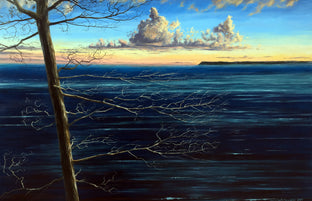 Original art for sale at UGallery.com | Dead Pine Evening by Jay Jensen | $2,350 | oil painting | 24' h x 36' w | photo 1