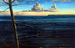 Original art for sale at UGallery.com | Dead Pine Evening by Jay Jensen | $2,350 | oil painting | 24' h x 36' w | thumbnail 1
