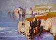 Original art for sale at UGallery.com | Highway Coast by Vahe Yeremyan | $425 | oil painting | 12' h x 17' w | thumbnail 1