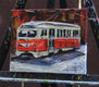 Original art for sale at UGallery.com | A Day in San Francisco by Lisa Elley | $300 | oil painting | 8' h x 10' w | thumbnail 2