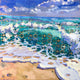 Original art for sale at UGallery.com | Sea Patterns by Tara Zalewsky-Nease | $1,300 | oil painting | 36' h x 36' w | thumbnail 1