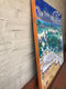 Original art for sale at UGallery.com | Sea Patterns by Tara Zalewsky-Nease | $1,300 | oil painting | 36' h x 36' w | thumbnail 2