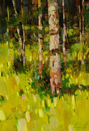 Original art for sale at UGallery.com | Vibrant Autumn by Vahe Yeremyan | $875 | oil painting | 20' h x 14' w | photo 1