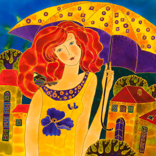 Yellow Umbrella by Yelena Sidorova |  Artwork Main Image 