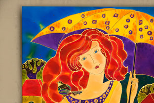 Yellow Umbrella by Yelena Sidorova |   Closeup View of Artwork 