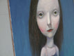 Original art for sale at UGallery.com | Slip by Krzysztof Iwin | $1,325 | oil painting | 15.75' h x 11.81' w | thumbnail 2