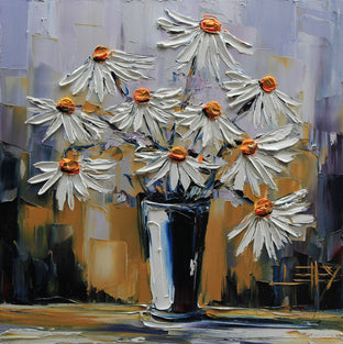 Surrender Your Heart by Lisa Elley |  Side View of Artwork 