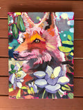 Original art for sale at UGallery.com | Magnolia Fox by Tara Zalewsky-Nease | $800 | oil painting | 24' h x 18' w | thumbnail 3
