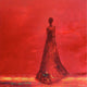 Original art for sale at UGallery.com | Who Are These Angels LI by Naoko Paluszak | $675 | oil painting | 16' h x 16' w | thumbnail 1