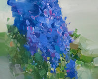 Original art for sale at UGallery.com | Lavenders by Vahe Yeremyan | $675 | oil painting | 20' h x 16' w | thumbnail 3