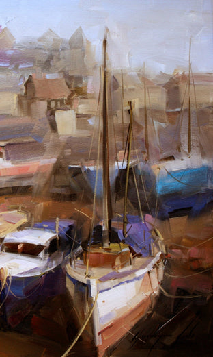 Boats - Baltimore by Vahe Yeremyan |  Context View of Artwork 