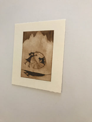 Original art for sale at UGallery.com | Got Ya! by Doug Lawler | $325 | printmaking | 10' h x 8' w | photo 3