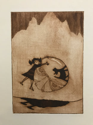 Original art for sale at UGallery.com | Got Ya! by Doug Lawler | $325 | printmaking | 10' h x 8' w | photo 1