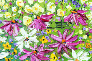 Springtime! by Lisa Elley |   Closeup View of Artwork 