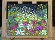 Original art for sale at UGallery.com | Springtime! by Lisa Elley | $300 | oil painting | 8' h x 10' w | thumbnail 2