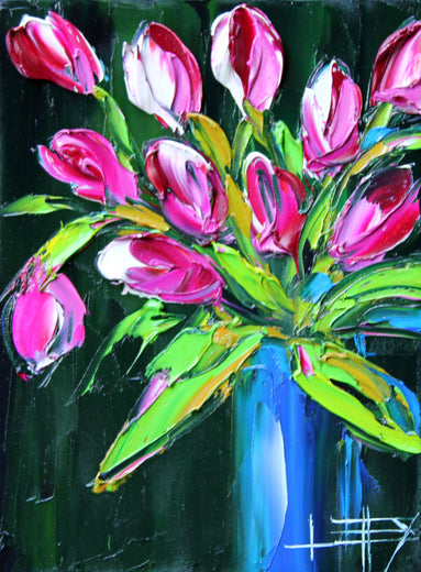 Spring Tulips! by Lisa Elley |  Artwork Main Image 