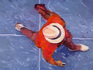 Hat and Red Jacket on Hollywood Boulevard by Warren Keating |  Artwork Main Image 