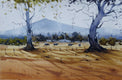 Original art for sale at UGallery.com | And into the Forest I Go by Swarup Dandapat | $750 | watercolor painting | 15' h x 22' w | thumbnail 1