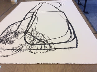 Original art for sale at UGallery.com | My Way by Natalia Pawlus | $1,200 | printmaking | 48' h x 32' w | photo 2