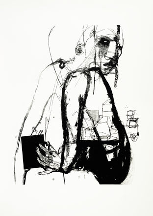 Original art for sale at UGallery.com | Black Box III by Natalia Pawlus | $1,200 | printmaking | 40' h x 28' w | photo 1