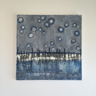 Starry Night III by Pat Forbes |  Side View of Artwork 