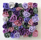 Original art for sale at UGallery.com | Lavender Garden by Andrea Cook | $475 | fiber artwork | 10' h x 10' w | thumbnail 1