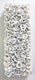 Original art for sale at UGallery.com | Winter Whites by Andrea Cook | $675 | fiber artwork | 24' h x 12' w | thumbnail 1