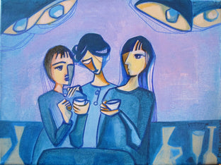 Coffee at Night by Diana Elena Chelaru |  Artwork Main Image 