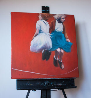 Blue Skirt by Nata Zaikina |  Context View of Artwork 