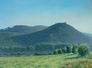Original art for sale at UGallery.com | Castle Vinne by Stefan Conka | $1,200 | oil painting | 23.6' h x 31.4' w | photo 1