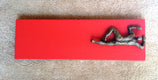 Original art for sale at UGallery.com | Climber U-22 by Yelitza Diaz | $525 | sculpture | 25' h x 8' w | thumbnail 1