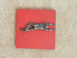 Original art for sale at UGallery.com | U-15 Red Square World by Yelitza Diaz | $450 | sculpture | 8' h x 8' w | photo 3