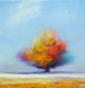 Original art for sale at UGallery.com | Tree #9 by George Peebles | $250 | oil painting | 12' h x 12' w | thumbnail 1