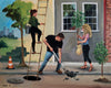 Original art for sale at UGallery.com | Transplanting by Michael Wedge | $600 | oil painting | 16' h x 20' w | thumbnail 1