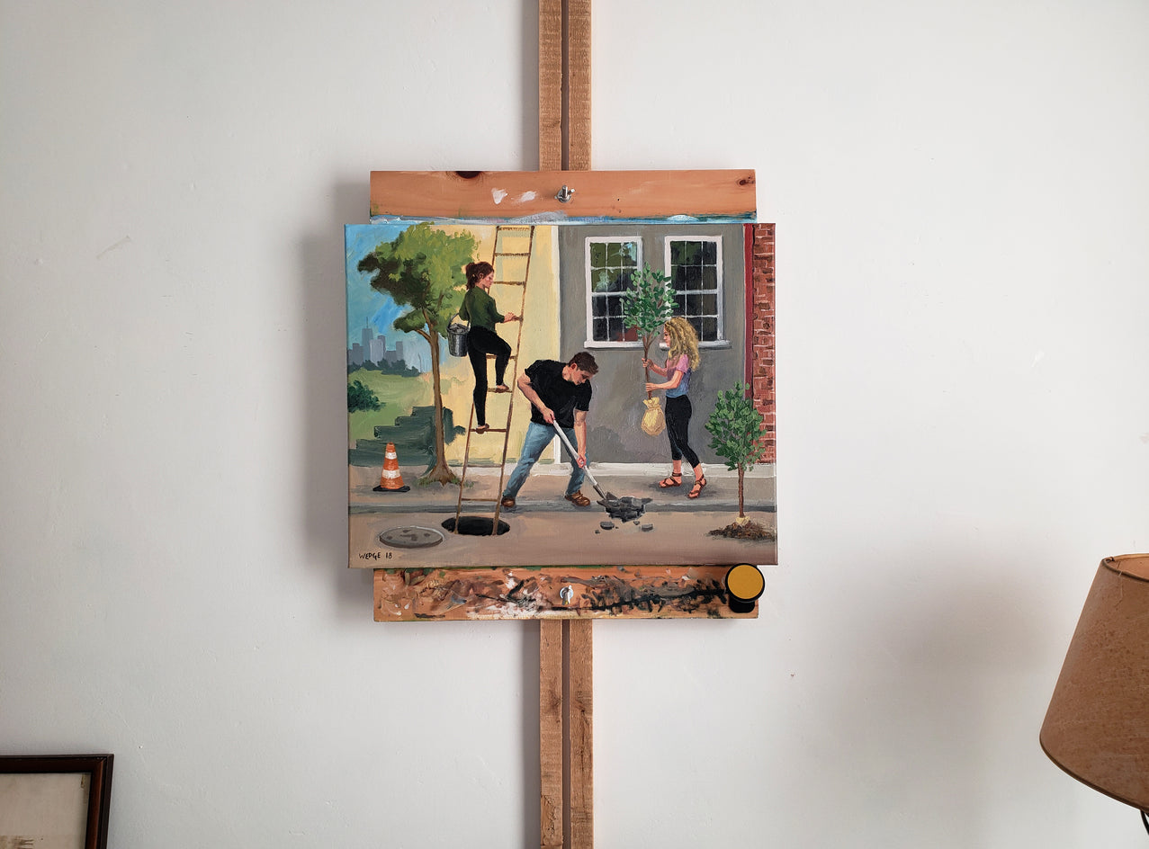 Transplanting by Michael Wedge |  Context View of Artwork 