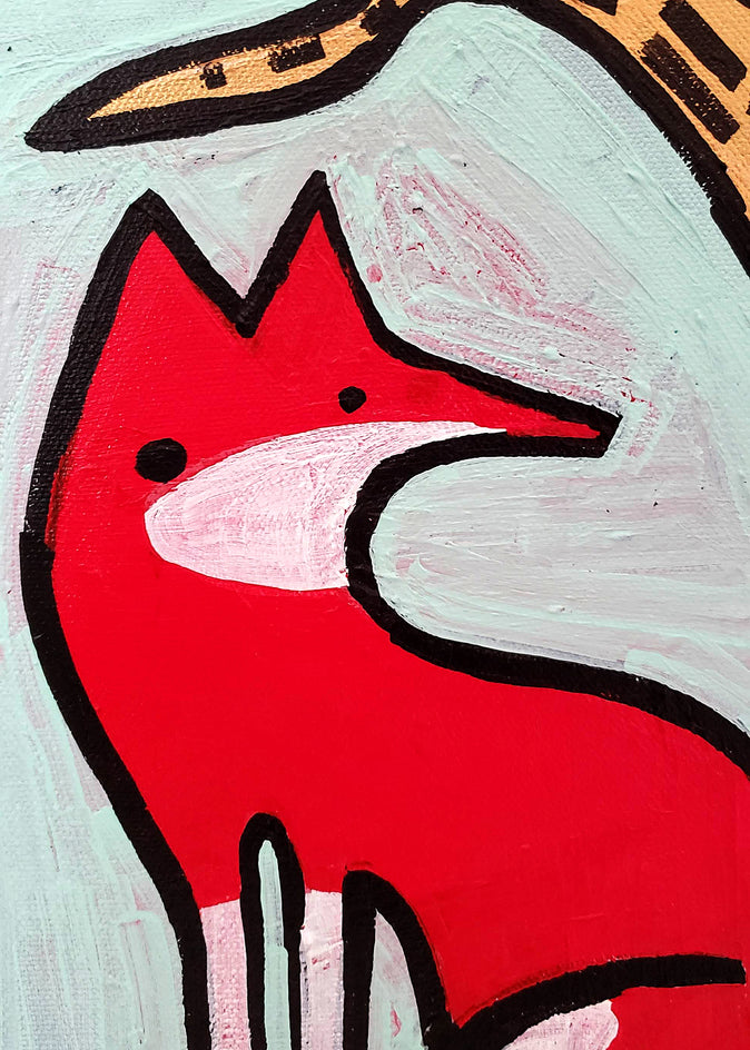 Fox Wren Tree by Jessica JH Roller |  Artwork Main Image 