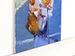 Original art for sale at UGallery.com | Blonde Taking Photo with Star on Hollywood Boulevard by Warren Keating | $450 | oil painting | 10' h x 8' w | thumbnail 2
