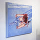 Original art for sale at UGallery.com | Young Woman on Bicycle at Santa Monica Beach #2 by Warren Keating | $3,275 | oil painting | 48' h x 36' w | thumbnail 2