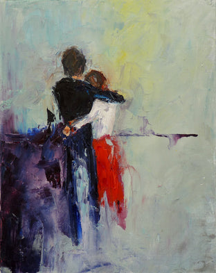 Original art for sale at UGallery.com | Shoulder by Judy Mackey | $550 | oil painting | 14' h x 11' w | photo 1