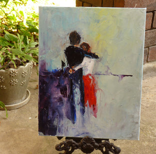 Original art for sale at UGallery.com | Shoulder by Judy Mackey | $550 | oil painting | 14' h x 11' w | photo 3