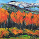 Original art for sale at UGallery.com | Autumn in Yosemite by Lisa Elley | $300 | oil painting | 10' h x 10' w | thumbnail 1