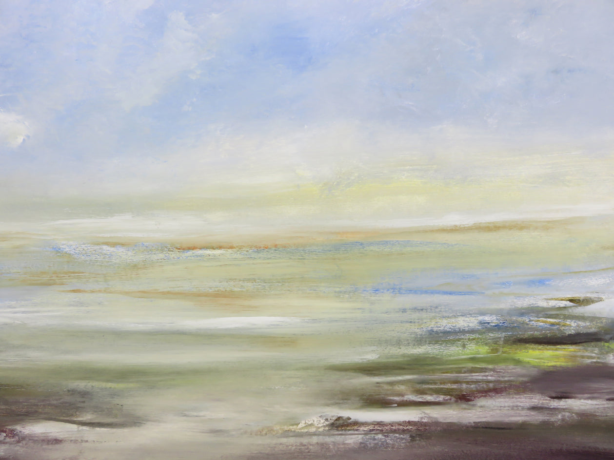 By the Beach by Jenn Williamson |  Closeup View of Artwork 