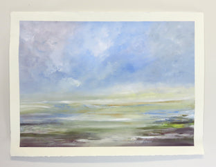 Original art for sale at UGallery.com | By the Beach by Jenn Williamson | $875 | acrylic painting | 22' h x 30' w | photo 3