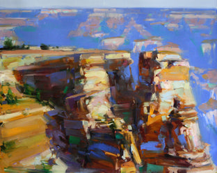Original art for sale at UGallery.com | South Rim Grand Canyon by Vahe Yeremyan | $900 | oil painting | 24' h x 30' w | photo 1