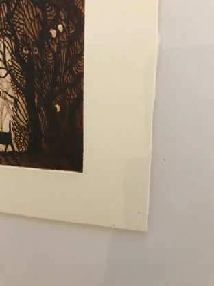 Original art for sale at UGallery.com | Eyes by Doug Lawler | $325 | printmaking | 10' h x 8' w | photo 2